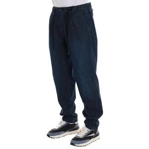 PANTALONE PINCES BLU